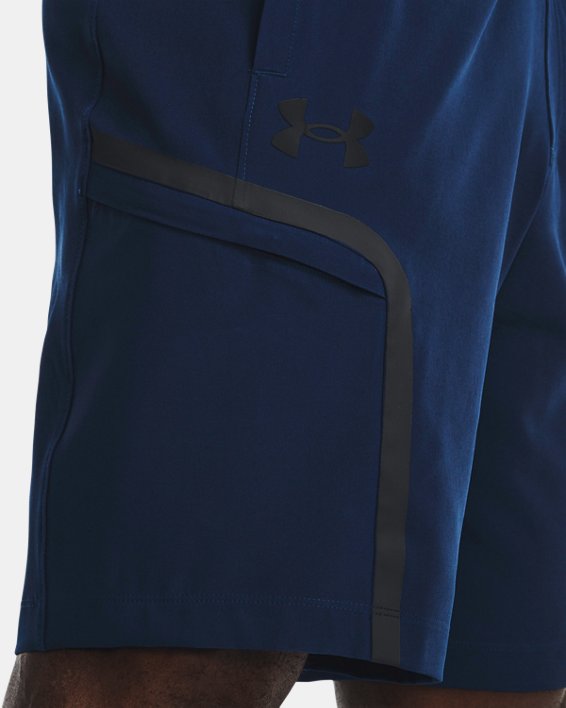 Men's UA Sportstyle Elite Cargo Shorts, Blue, pdpMainDesktop image number 3